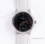 (VC) Swiss Grade Copy Vacheron Constantin Patrimony Watch White Leather Strap